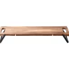 CASA Acacia Lux Tabla Para Servir Negro, Natural| Fuentes Para Servir