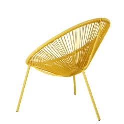 CASA Acapulco Silla Lounge Amarillo| Sillas Lounge