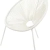 CASA Acapulco Silla Lounge Blanco| Sillas Lounge