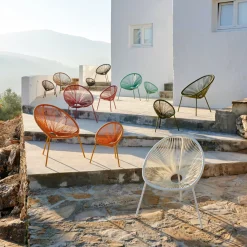 CASA Acapulco Silla Lounge Blanco| Sillas Lounge