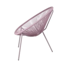 CASA Acapulco Silla Lounge Morado| Sillas Lounge