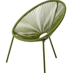 CASA Acapulco Silla Lounge Verde| Sillas Lounge