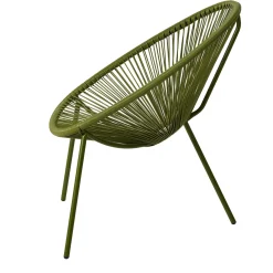 CASA Acapulco Silla Lounge Verde| Sillas Lounge