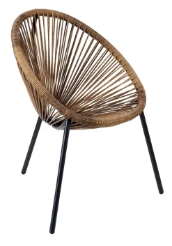 CASA Acapulco Silla Para Ninos Natural| Sillas Infantiles