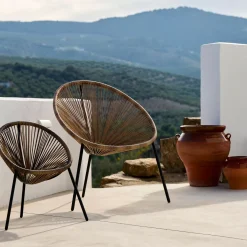 CASA Acapulco Silla Para Ninos Natural| Sillas Infantiles
