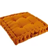 CASA Alda Cojin Colchon Ocre| Cojines De Asiento