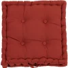 CASA Alda Cojin Colchon Rojo| Cojines De Asiento