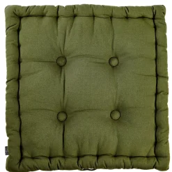 CASA Alda Cojin Colchon Verde Oscuro| Cojines De Asiento