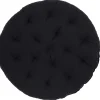 CASA Alda Cojin De Asiento Negro| Cojines De Asiento