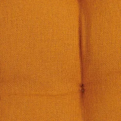 CASA Alda Cojin De Asiento Ocre| Cojines De Asiento