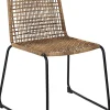 CASA Aleks Silla Natural| Sillas De Jardín