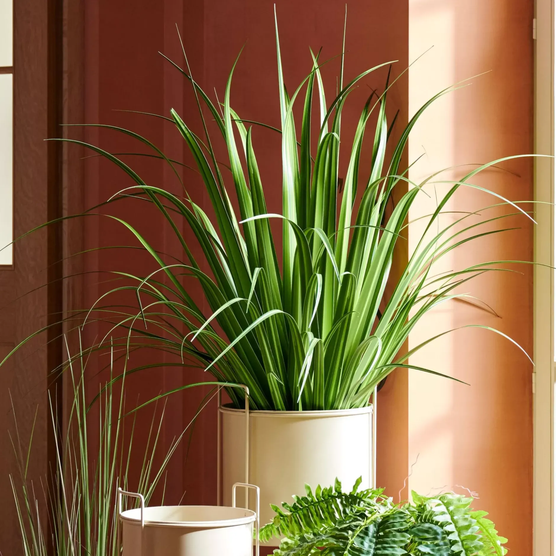 CASA Allium Hierba Ornamental Verde| Plantas Artificiales