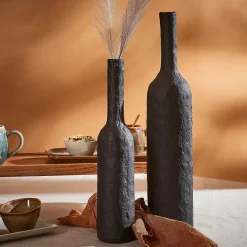 CASA Alu Florero Negro| Floreros