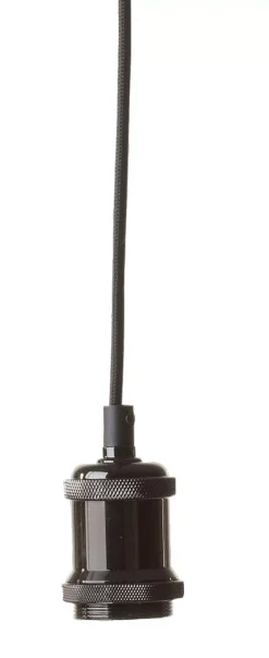 CASA Alu Lampara Colgante Negro, Metal| Lamparas Colgantes