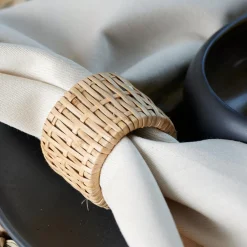 CASA Amanda Anillo Para Servilleta Marron| Anillos Para Servilletas