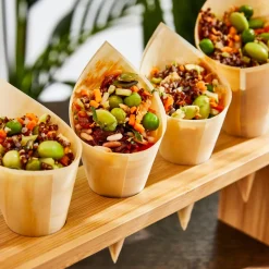 CASA Apero Eco Cucuruchos Juego De 20 Natural| Aperitivo Y Tapas