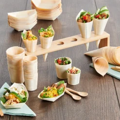 CASA Apero Eco Tarritos Juego De 15 Natural| Aperitivo Y Tapas