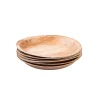 CASA Areca Leaf Platos Juego De 6 Natural| Platos