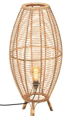 CASA Arzu Lampara De Pie E27 Natural| Figuras Decorativas