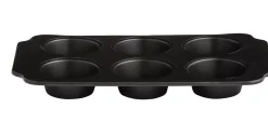 CASA Bakery Bandeja Para Muffins Negro| Moldes