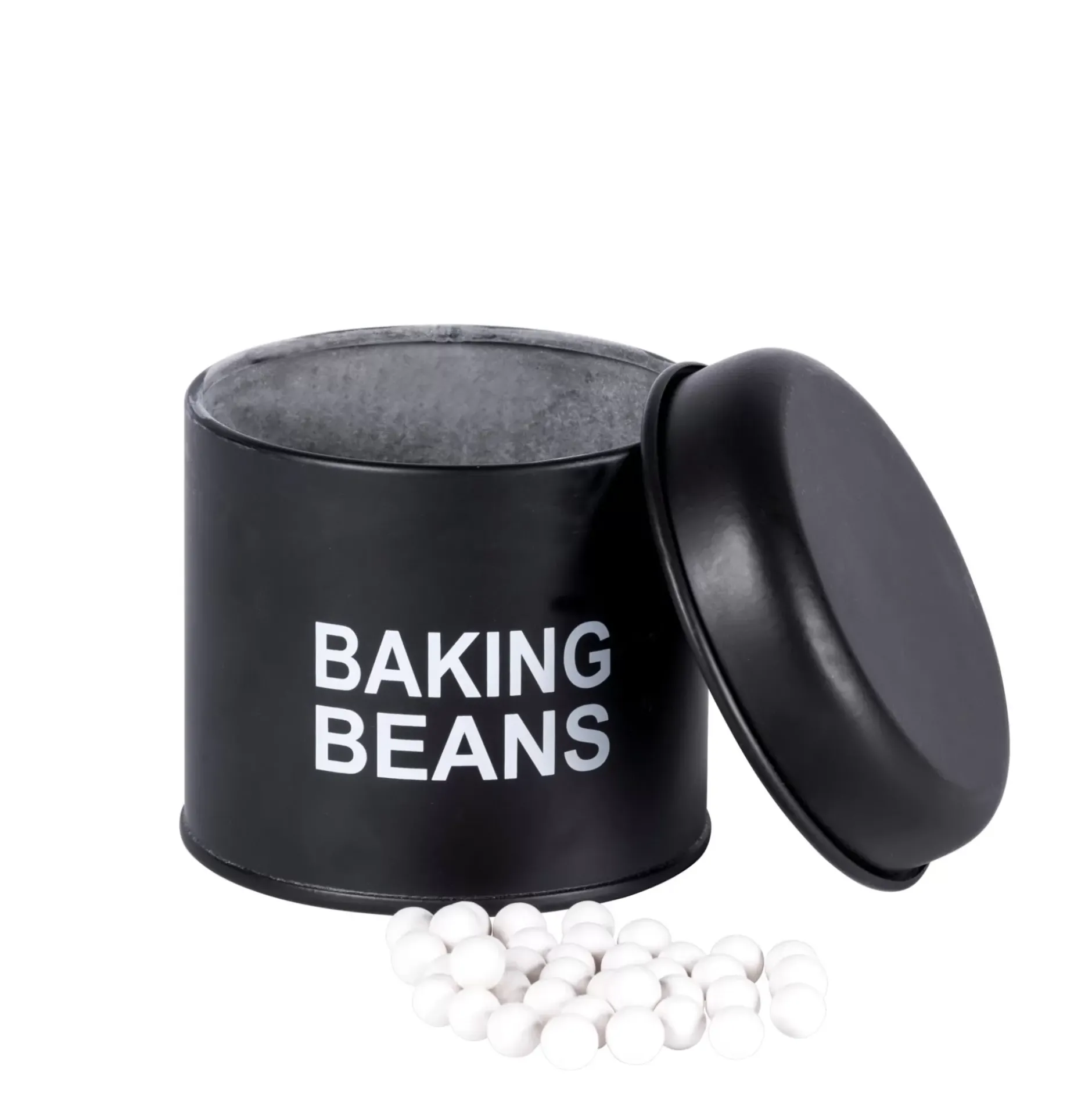 CASA Bakery Judias De Ceramica Ceramica Negro, Blanco| Instrumentos De Cocina