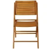 CASA Bambam Silla Plegable Natural| Sillas De Jardín