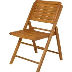 CASA Bambam Silla Plegable Natural| Sillas De Jardín