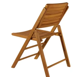 CASA Bambam Silla Plegable Natural| Sillas De Jardín