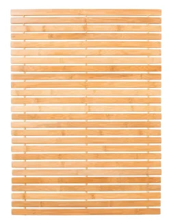 CASA Bamboo Alfombra De Bano Natural| Alfombras De Baño