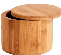 CASA Bamboo Caja De Almacenaje Maceta Hierbas Natural| Taperes