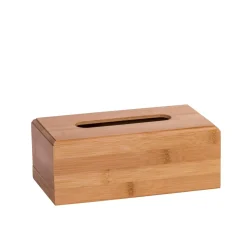CASA Bamboo Caja Para Panuelos Natural| Accesorios De Tocador