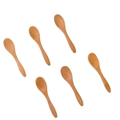 CASA Bamboo Cucharillas Juego De 6 Natural| Juegos