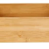 CASA Bamboo Organizador Para Cajon Natural| Cestas De Cajonera