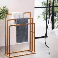 CASA Bamboo Toallero Natural| Muebles De Baño