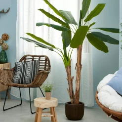 CASA Banana Platanera Verde| Plantas Artificiales