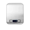 CASA Basic Balanza Cocina Digital Metal, Plateado| Instrumentos De Cocina