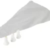 CASA Basic Mangas De Reposteria Desechables Blanco| Accesorios Para Resposteria