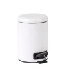 CASA Basic White Cubo Con Pedal Blanco| Cubos De Basura