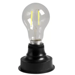 CASA Bati Pila Bombilla E27 Transparente| Guirnaldas De Luz