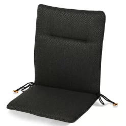 CASA Baya Cojines De Jardín Para Silla Plegable Negro| Cojines De Jardín