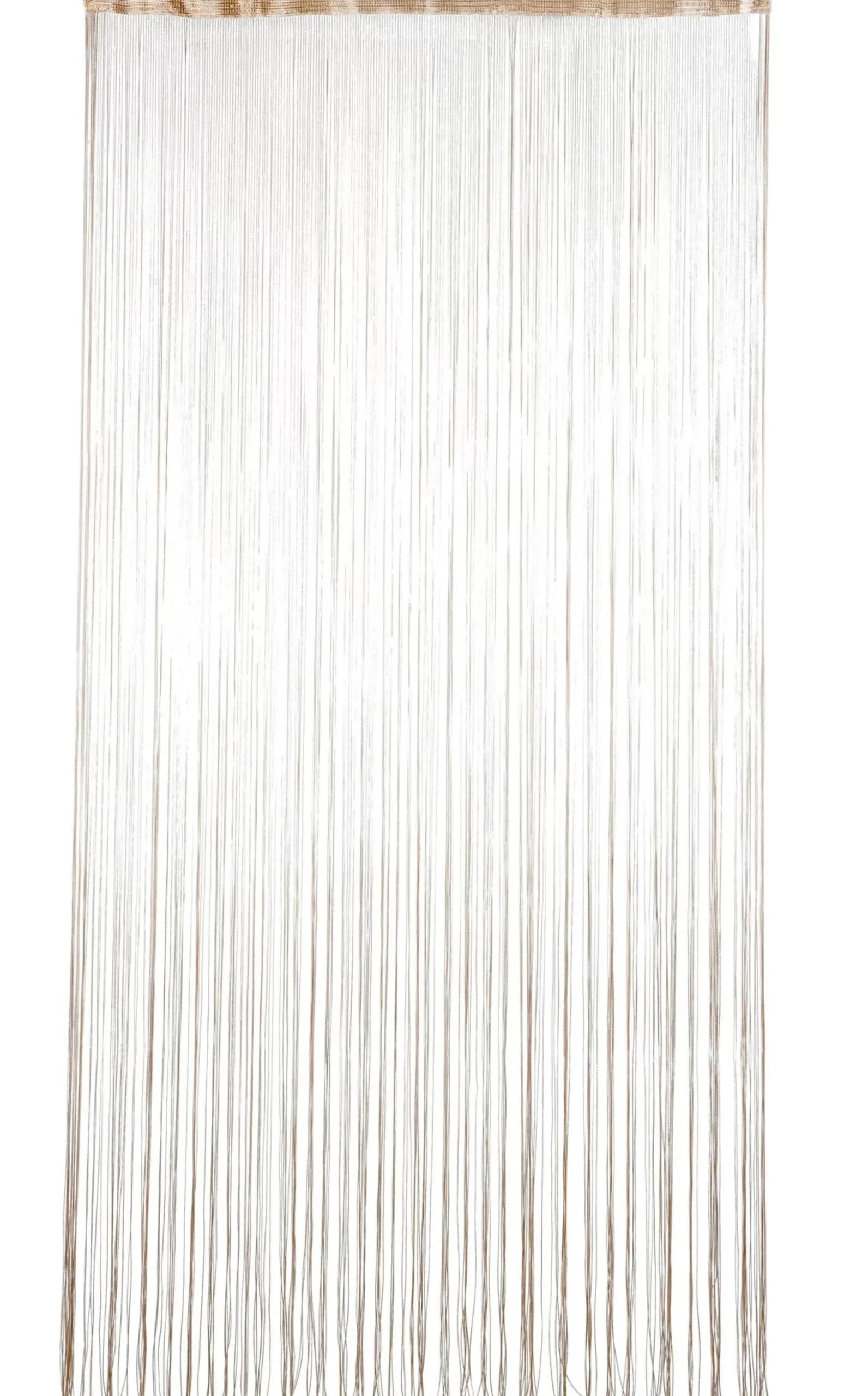 CASA Beige Cortina De Flecos Beis| Cortinas