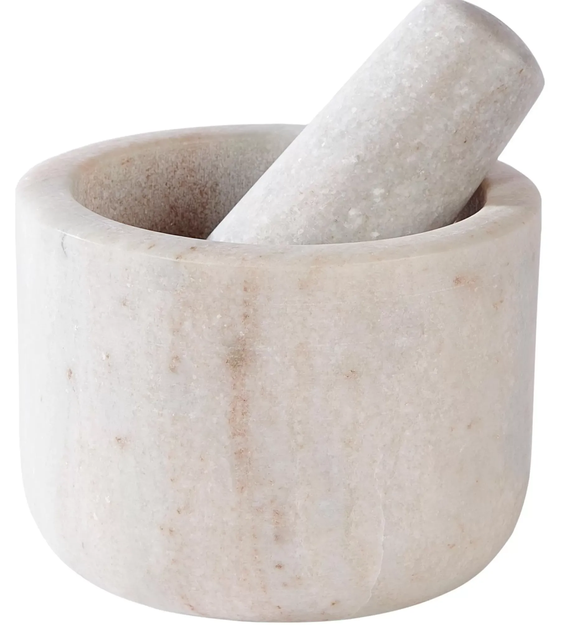 CASA Beige Granite Mortero Con Maja Beis| Instrumentos De Cocina