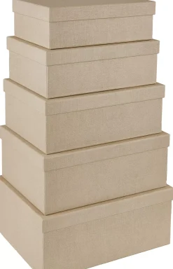 CASA Bigso Caja De Almacenaje Xl Natural| Cajas De Almacenamiento