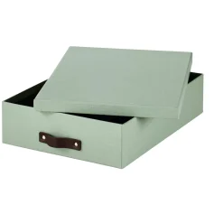 CASA Bigso Caja De Carton Menta| Cajas De Almacenamiento