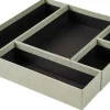 CASA Bigso Organizador De Cajon 5 Partes Suelt. Menta| Cestas De Cajonera