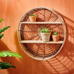 CASA Bima Estanteria Colgante Natural| Estanterías