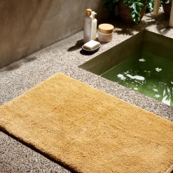 CASA Bio Soft Alfombra De Bano Ocre| Alfombras De Baño