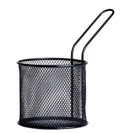 CASA Black Cesta Para Servir Negro| Aperitivo Y Tapas