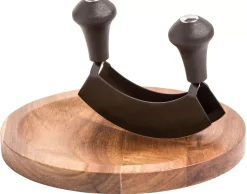 CASA Black Herbo Set Picador Para Hierbas Negro, Natural| Cuchillas Picadores