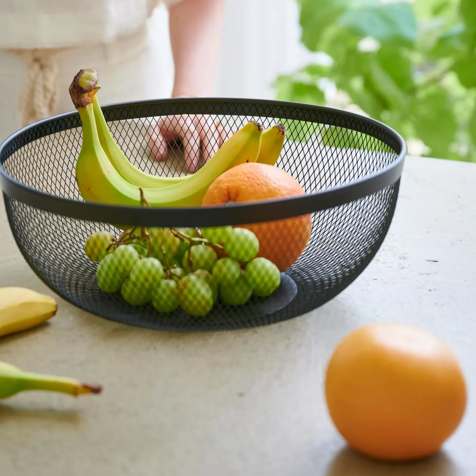 CASA Black Lunar Frutero Negro| Accesorios De Cocina